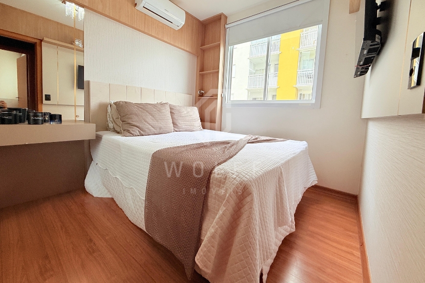 JD1694 - Apartamento Pé na Areia Mobiliado