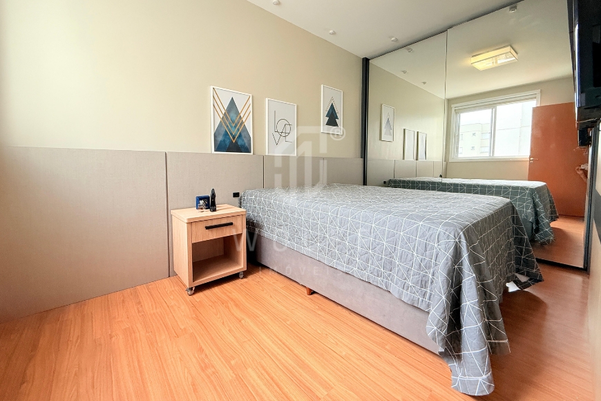 JD1694 - Apartamento Pé na Areia Mobiliado