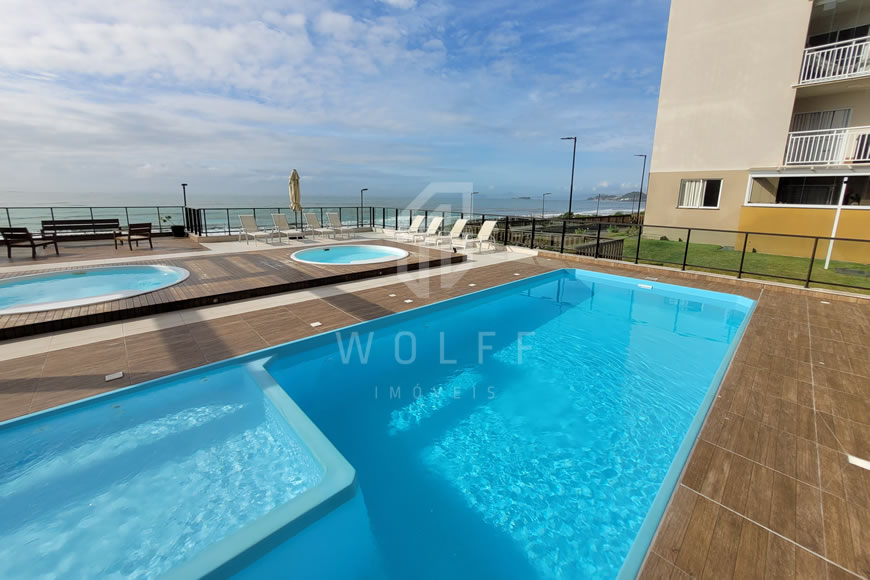 JD1694 - Apartamento Pé na Areia Mobiliado