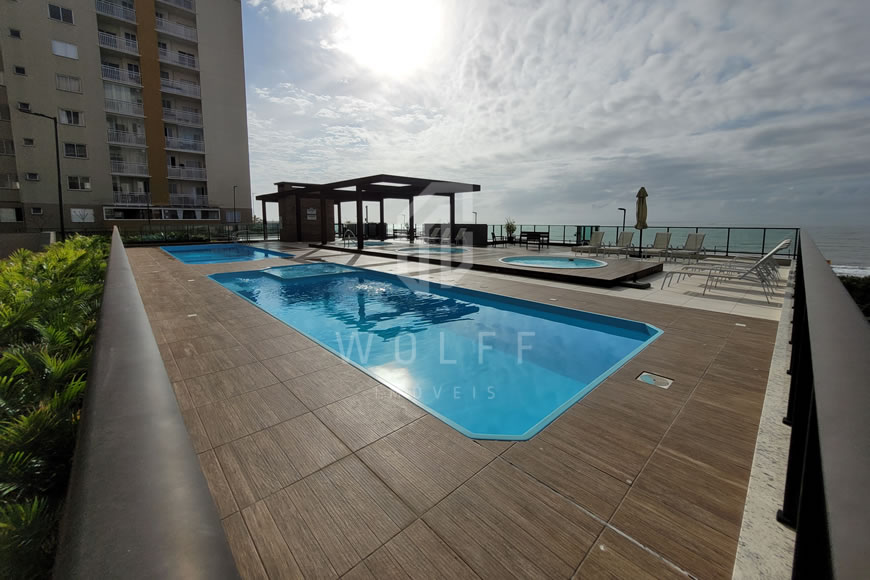 JD1694 - Apartamento Pé na Areia Mobiliado