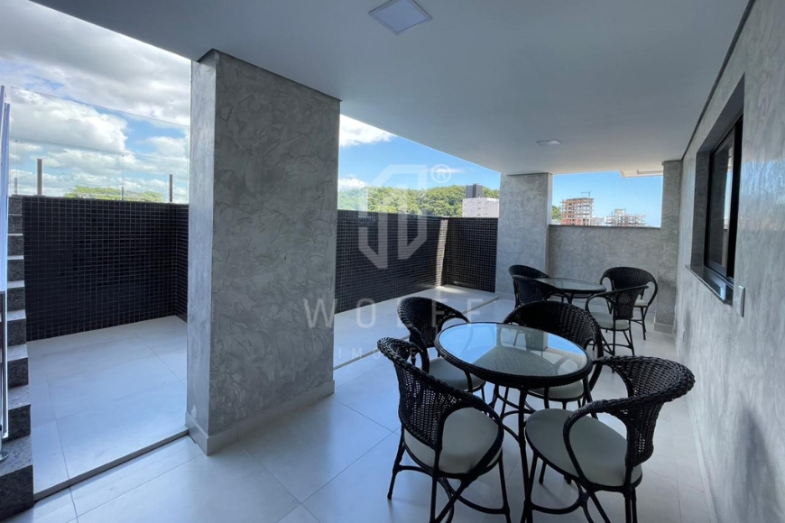 JD1695 - Apartamento com 3 suítes a 350 metros da praia