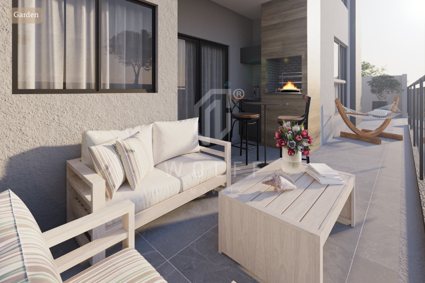 JD1700 - Apartamento a 300 metros da Praia no Itacolomi