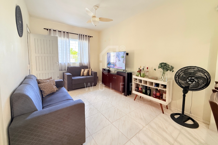 JD1703 - Sobrado mobiliado a 200 metros da praia