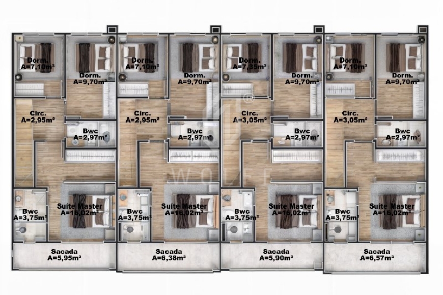 JD1705 - Sobrado com piscina no bairro Itacolomi 