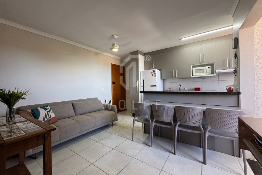 JD1706 - Apartamento Mobiliado com 02 dormitórios