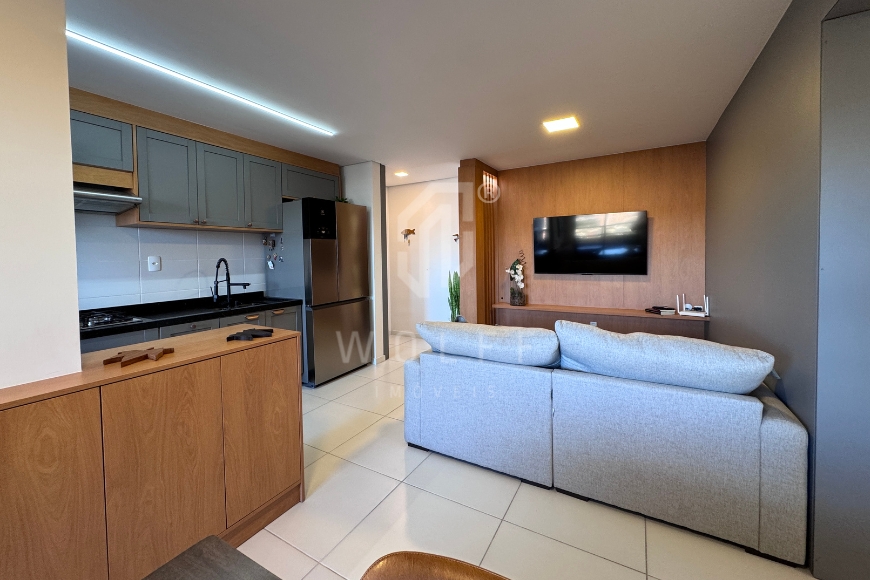 JD1707 - Apartamento Mobiliado na praia de Armação