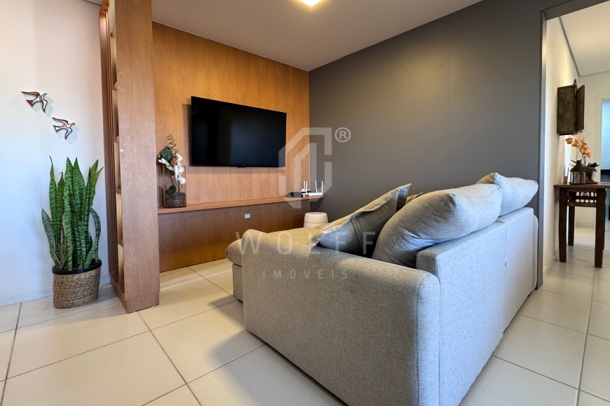 JD1707 - Apartamento Mobiliado na praia de Armação