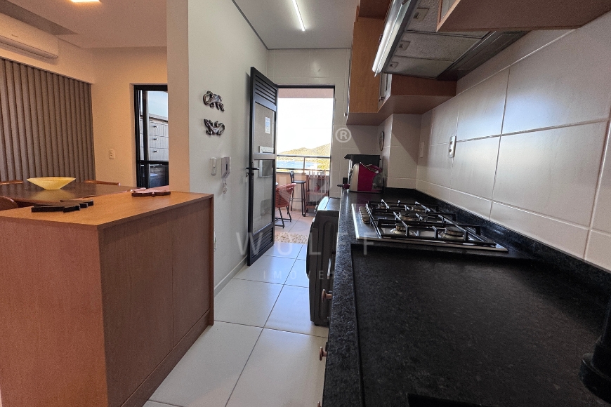 JD1707 - Apartamento Mobiliado na praia de Armação