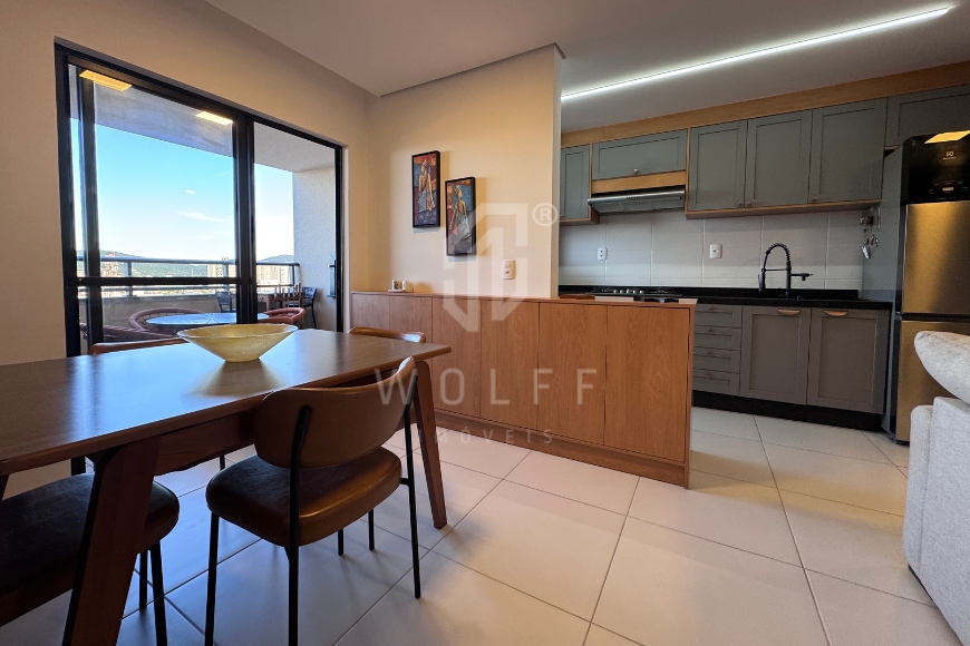 JD1707 - Apartamento Mobiliado na praia de Armação