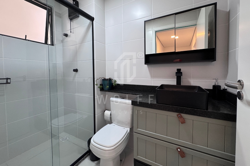 JD1707 - Apartamento Mobiliado na praia de Armação