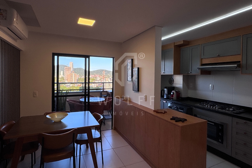 JD1707 - Apartamento Mobiliado na praia de Armação