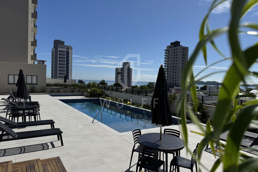 JD1707 - Apartamento Mobiliado na praia de Armação