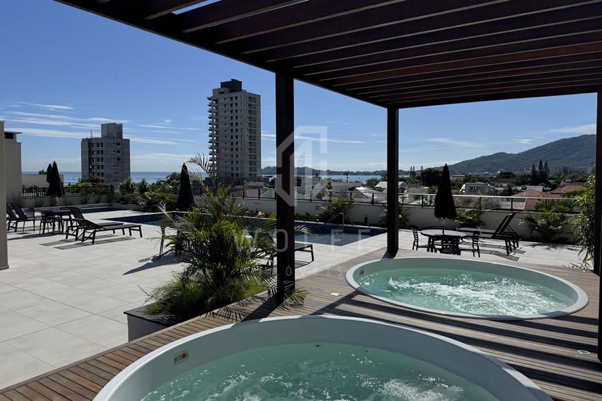 JD1707 - Apartamento Mobiliado na praia de Armação