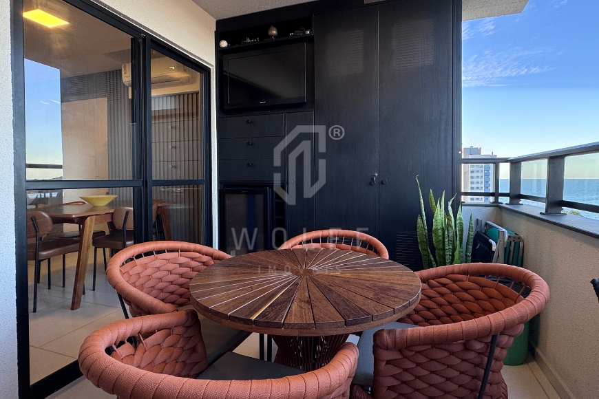 JD1707 - Apartamento Mobiliado na praia de Armação