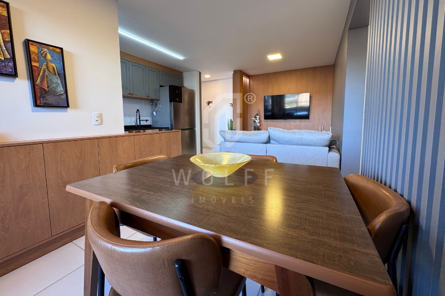 JD1707 - Apartamento Mobiliado na praia de Armação