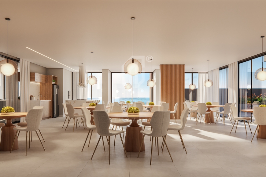JD1713 - Apartamento Pé na Areia na Praia do Tabuleiro