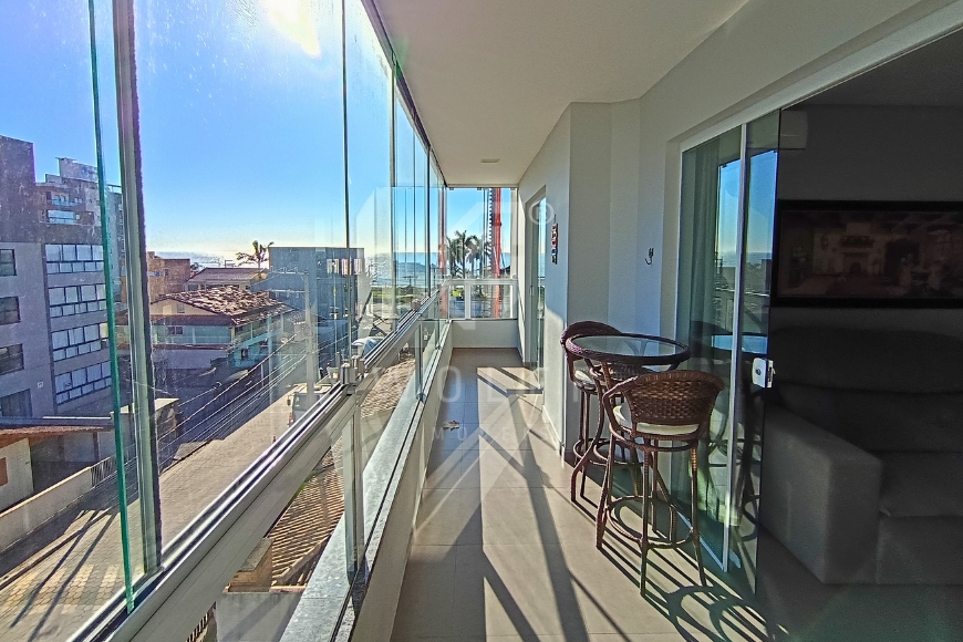 JD1718 - Apartamento Mobiliado com Vista Mar