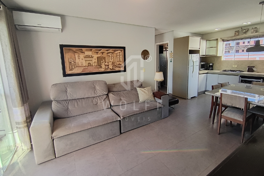 JD1718 - Apartamento Mobiliado com Vista Mar