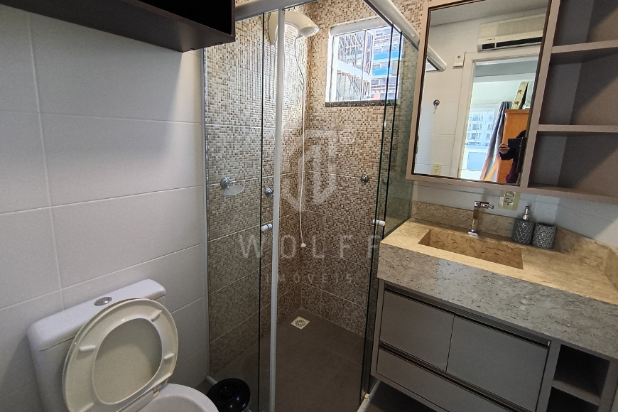JD1718 - Apartamento Mobiliado com Vista Mar