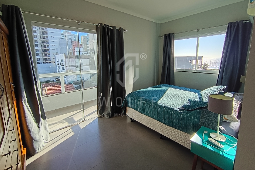 JD1718 - Apartamento Mobiliado com Vista Mar