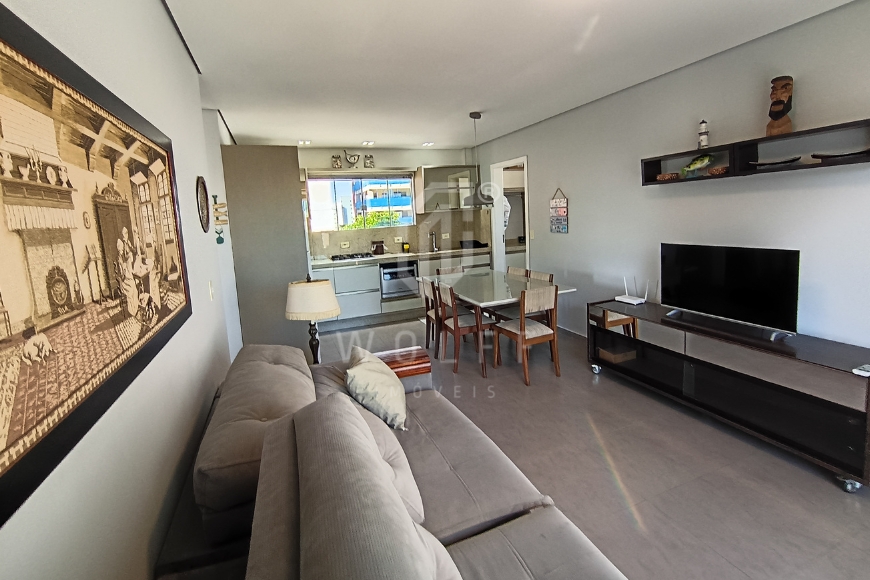 JD1718 - Apartamento Mobiliado com Vista Mar