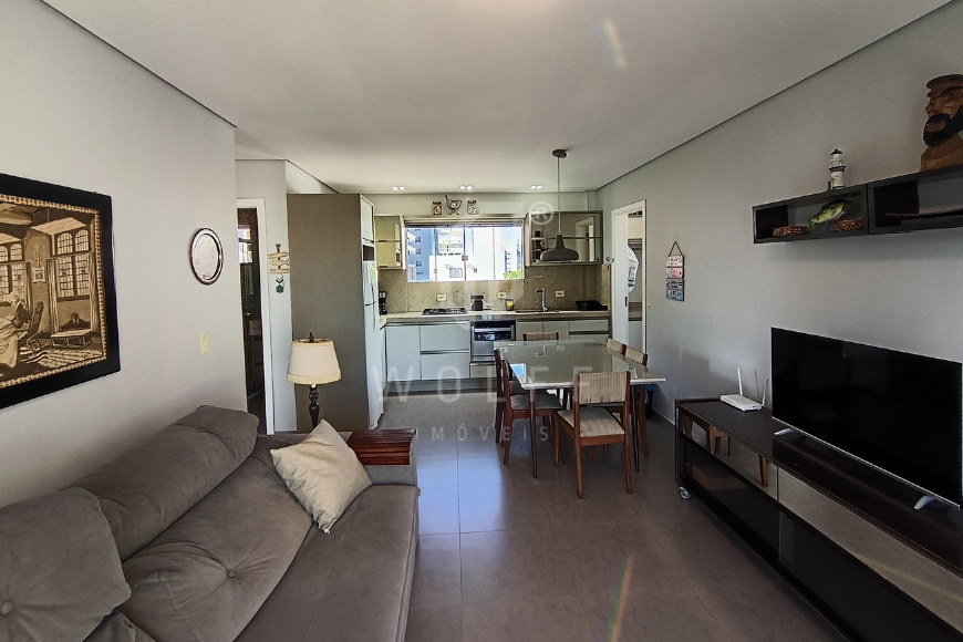 JD1718 - Apartamento Mobiliado com Vista Mar
