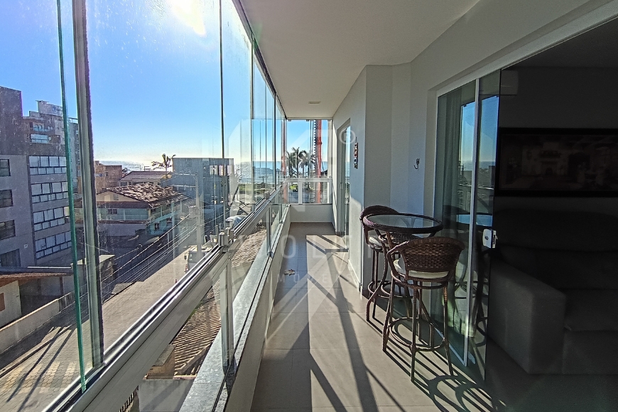JD1718 - Apartamento Mobiliado com Vista Mar