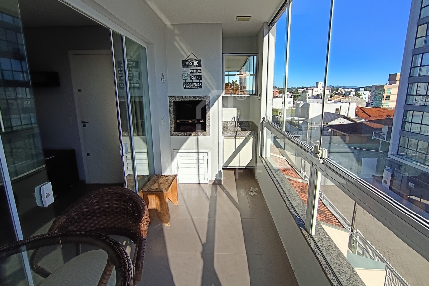 JD1718 - Apartamento Mobiliado com Vista Mar