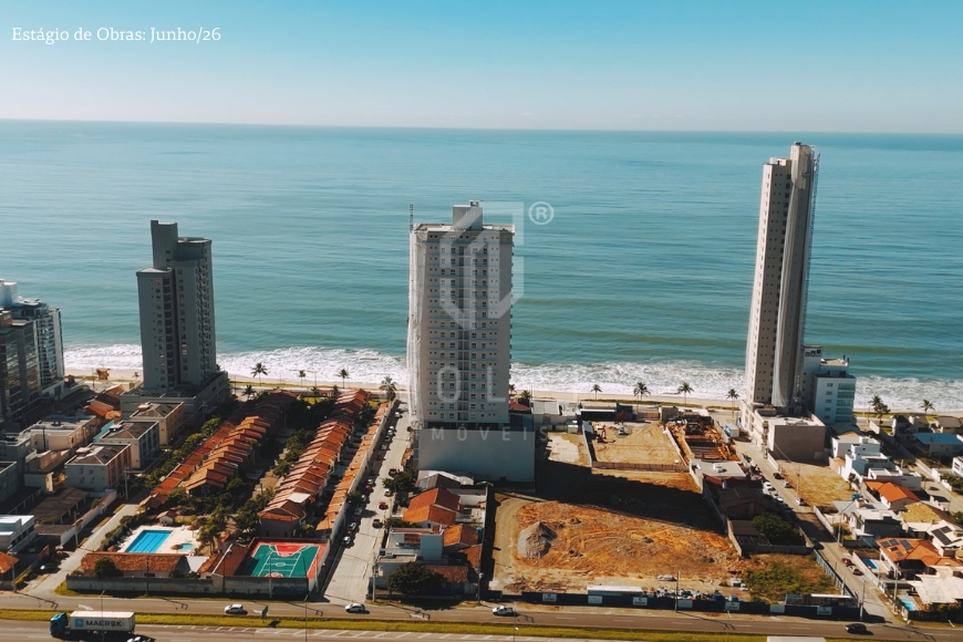 JD1723 - Apartamento com linda vista Mar no Tabuleiro