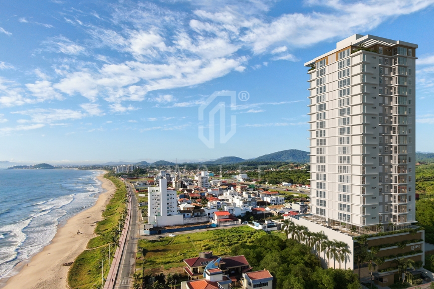 JD1723 - Apartamento com linda vista Mar no Tabuleiro