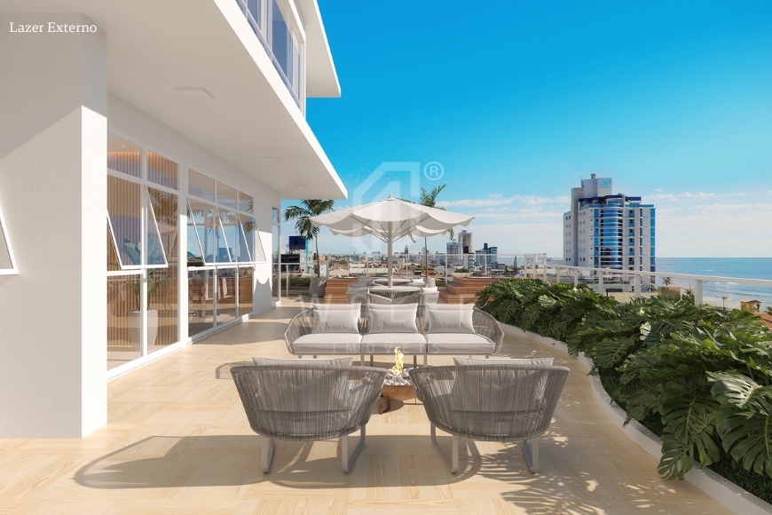JD1723 - Apartamento com linda vista Mar no Tabuleiro