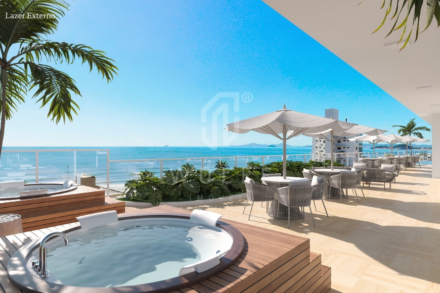 JD1723 - Apartamento com linda vista Mar no Tabuleiro