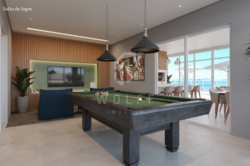 JD1723 - Apartamento com linda vista Mar no Tabuleiro