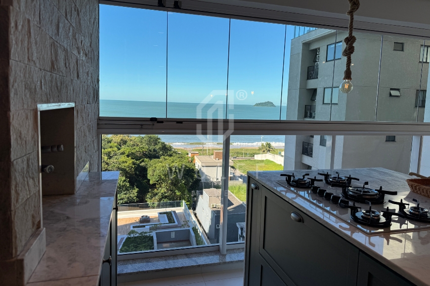 JD1724 - Apartamento Frente Mar em Balneário Piçarras/SC