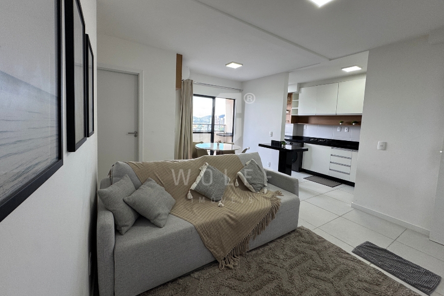 JD1728 - Apartamento Mobiliado com Belíssima Vista Mar