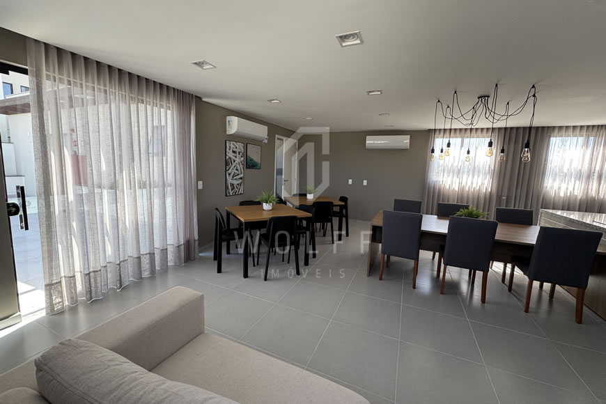JD1728 - Apartamento Mobiliado com Belíssima Vista Mar