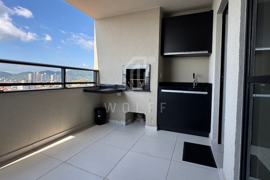 JD1728 - Apartamento Mobiliado com Belíssima Vista Mar