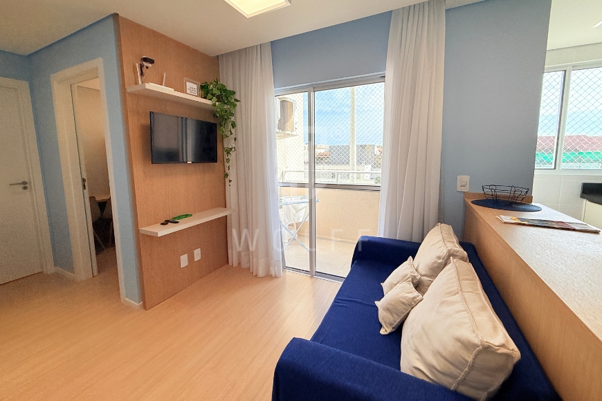 JD1732 - Apartamento Mobiliado e Confortável em Itajuba 