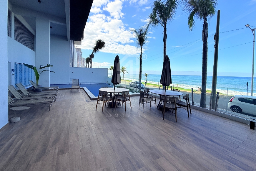 JD1744 - Apartamento em empreendimento frente mar na praia do Tabuleiro