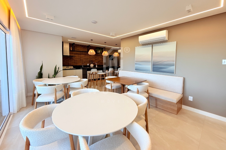 JD1744 - Apartamento em empreendimento frente mar na praia do Tabuleiro