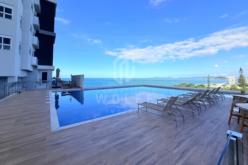 JD1756 - Apartamento frente mar na praia do Tabuleiro