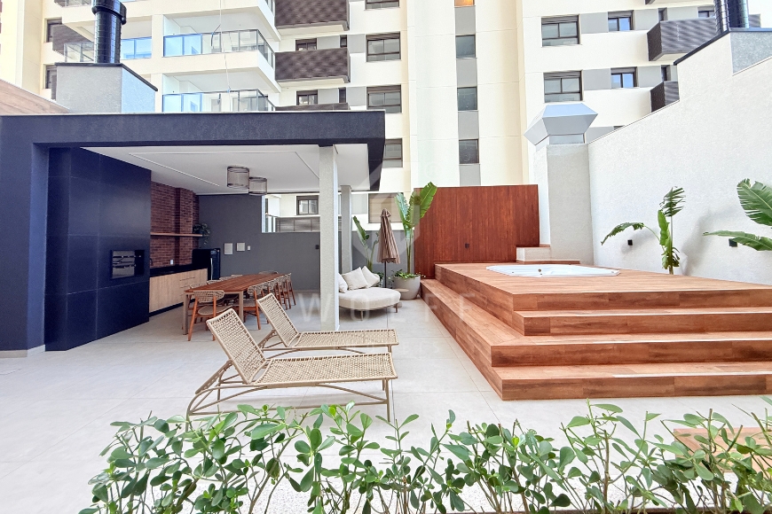 JD1756 - Apartamento frente mar na praia do Tabuleiro