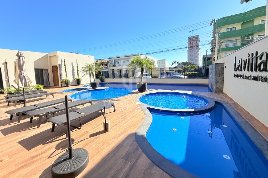 JD1758 - Apartamento Semi Mobiliado na Praia da Armação