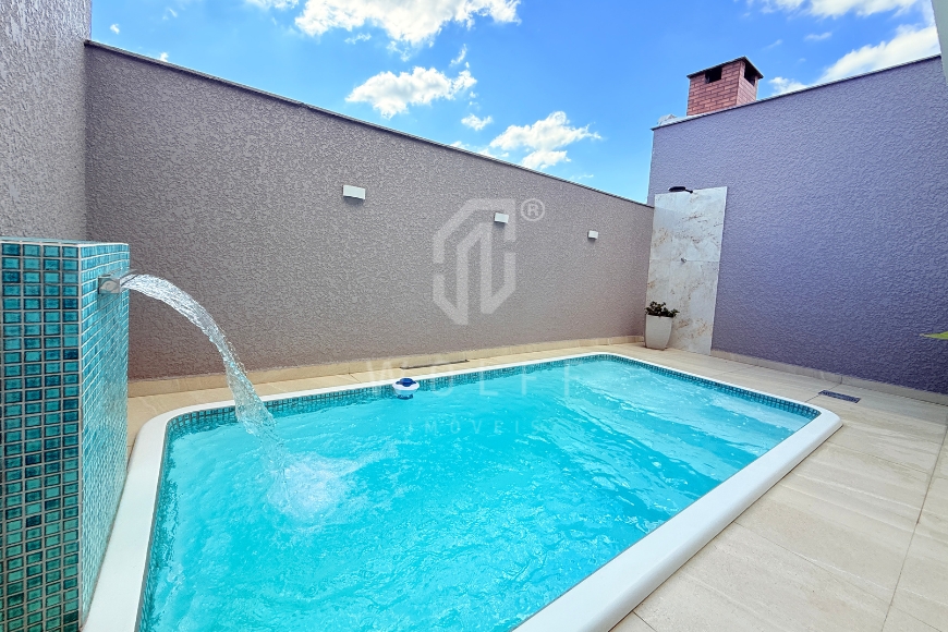 JD1759 - Casa com Piscina e Mobiliada em Itajuba