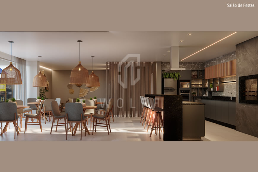 JD1767 - Apartamento a 250 metros do mar no Itacolomi 