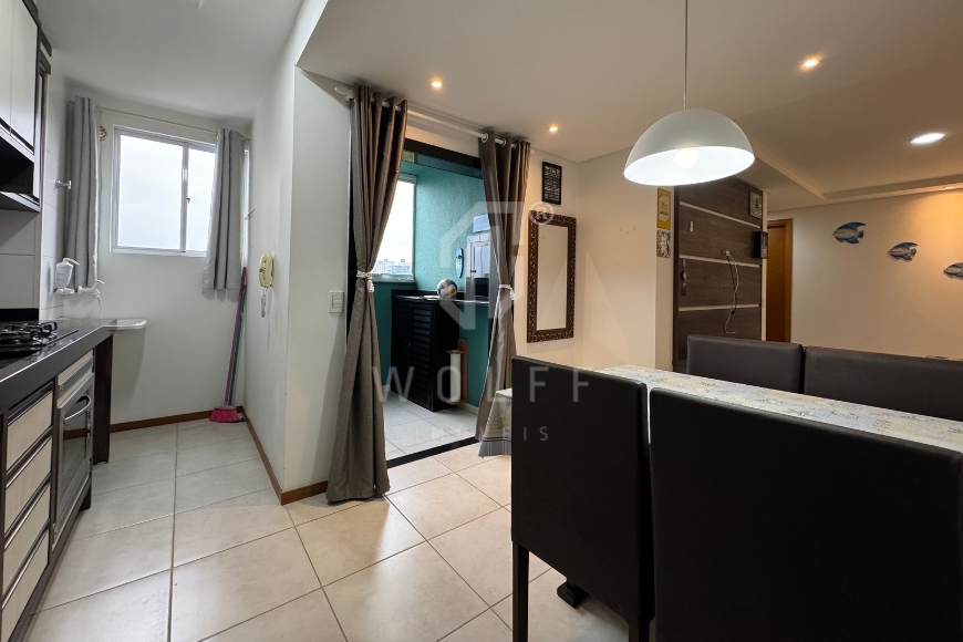 JD1768 - Apartamento com 02 dormitórios no Itacolomi