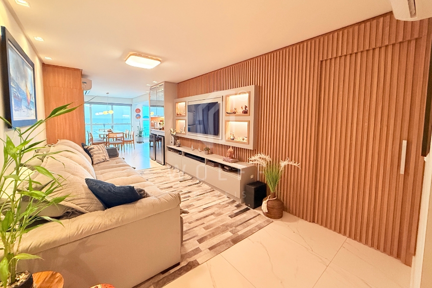 JD1772 - Apartamento Mobiliado com vista mar definitiva