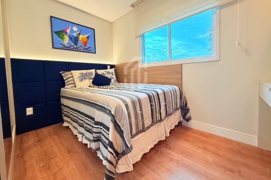 JD1772 - Apartamento Mobiliado com vista mar definitiva