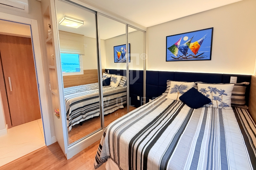JD1772 - Apartamento Mobiliado com vista mar definitiva