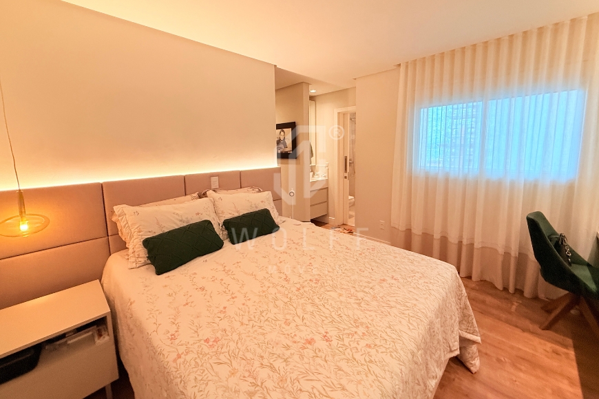 JD1772 - Apartamento Mobiliado com vista mar definitiva